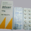 Generic Ativan 1 mg
